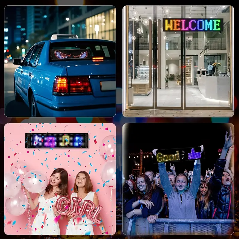 Programmerbar LED-display